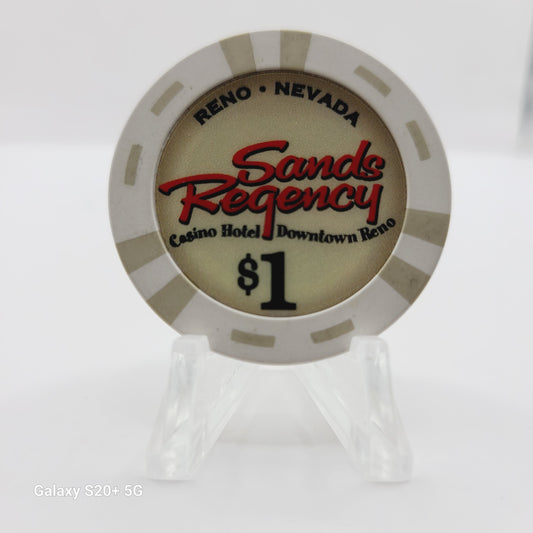 The Sands Regency Hotel Casino Reno Nevada 2011 $1 Casino Chip D0345