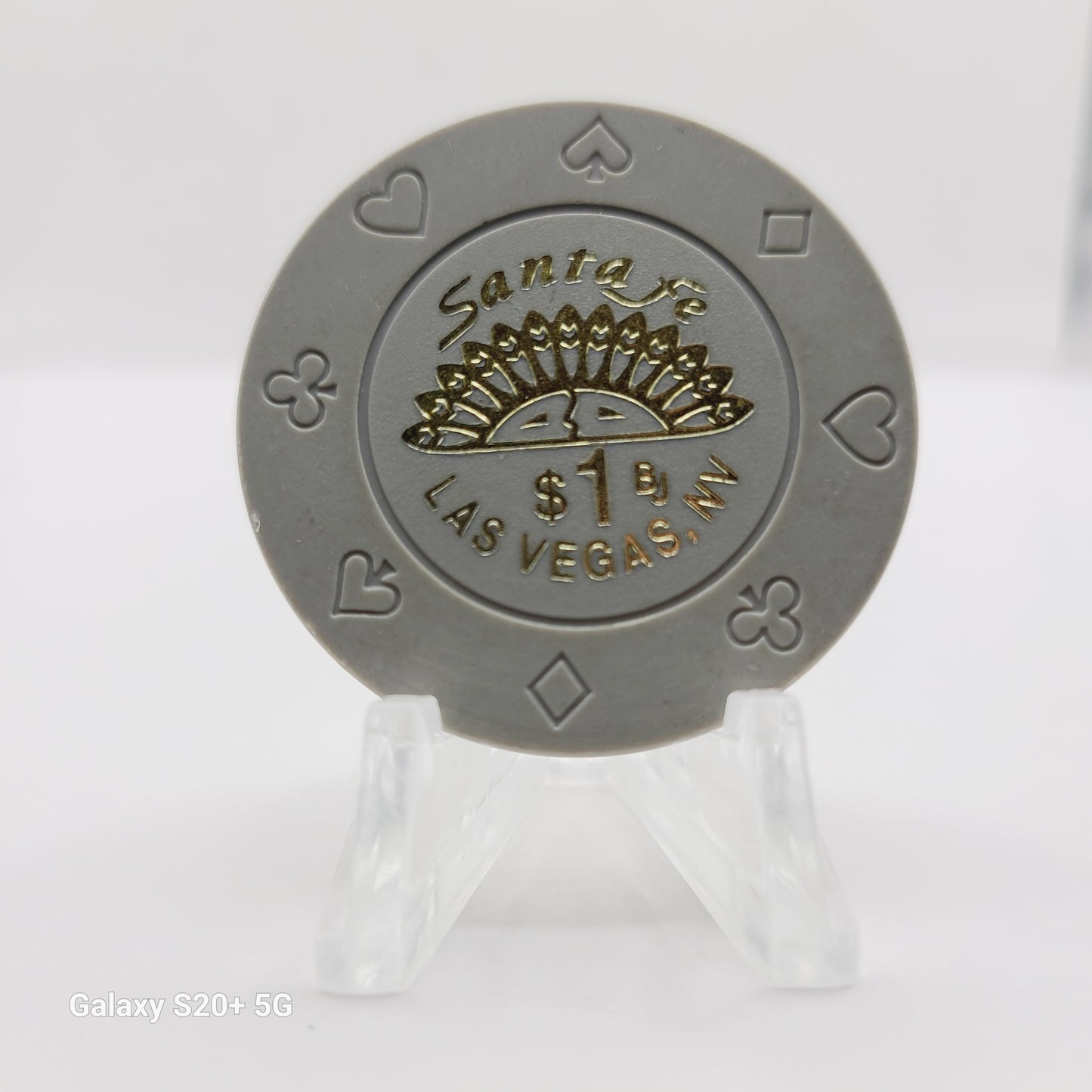 Santa Fe Hotel Casino Las Vegas Nevada 1998 $1 Casino Chip V3383