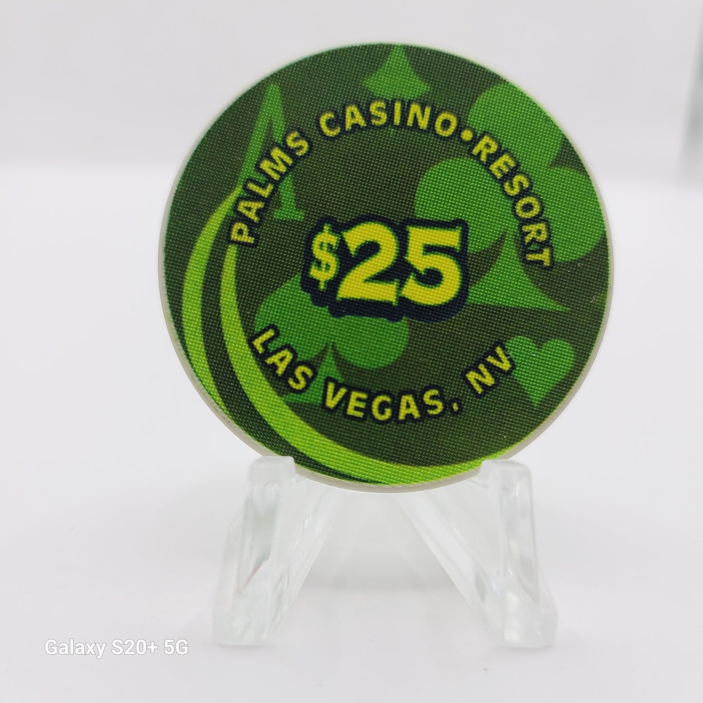 Palms Casino Resort Las Vegas Nevada 2001 "Ace of Clubs" $25 Casino Chip Limited 2000