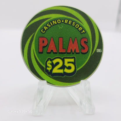 Palms Casino Resort Las Vegas Nevada 2001 "Ace of Clubs" $25 Casino Chip Limited 2000