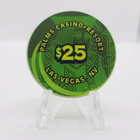 Palms Resort Casino Las Vegas Nevada 2001 "Jack" $25 Casino Chip V9452