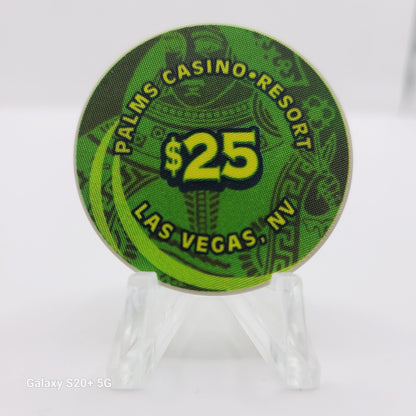 Palms Resort Casino Las Vegas Nevada 2001 "Queen" $25 Casino Chip V9454