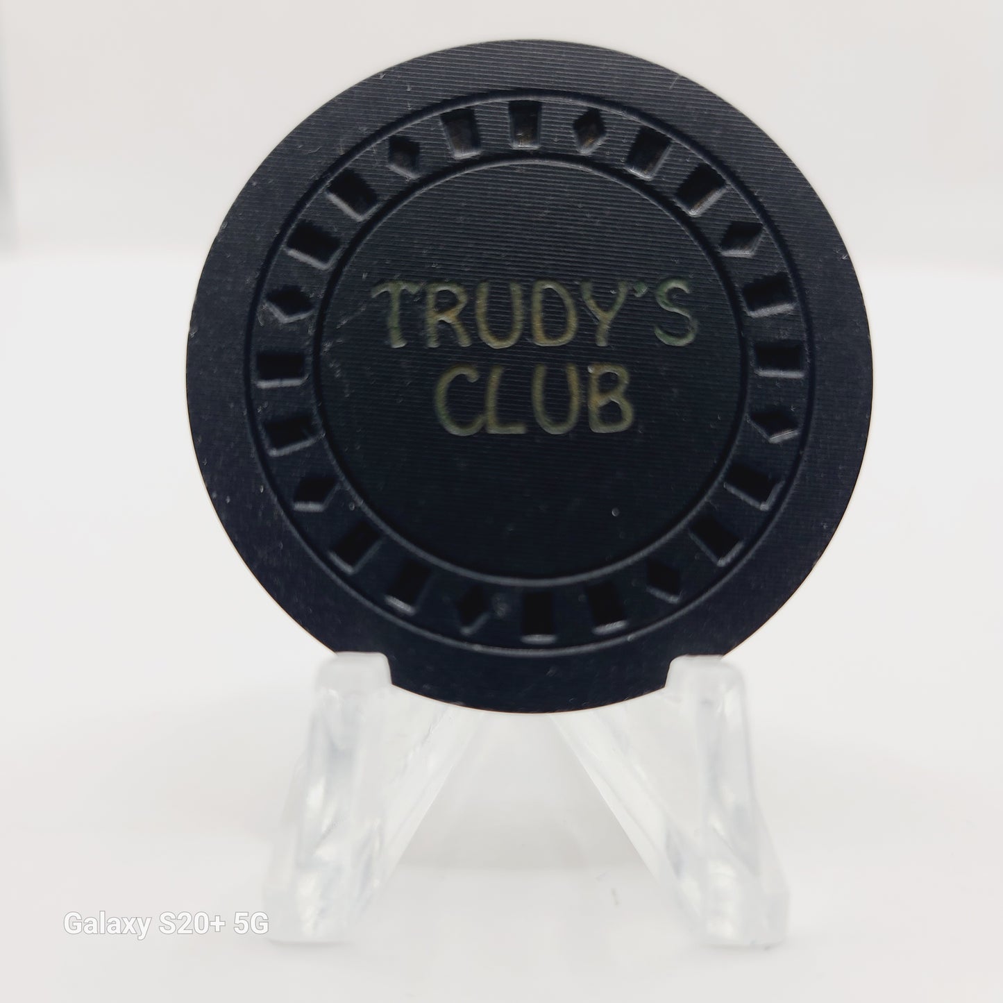 Trudy's Club "Card Room" Bakersfield California Casino Chip