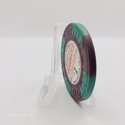 Barney's Casino Lake Tahoe Nevada 1970 $1 Chip N4390 (Circulated)