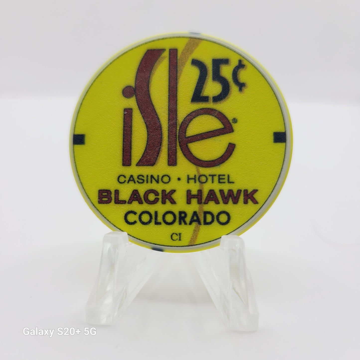Isle Casino Hotel Black Hawk Colorado $.25 Casino Chip