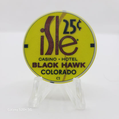 Isle Casino Hotel Black Hawk Colorado $.25 Casino Chip