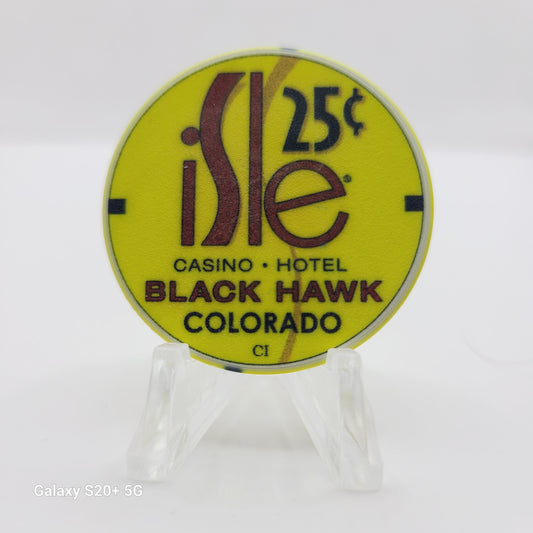 Isle Casino Hotel Black Hawk Colorado $.25 Casino Chip