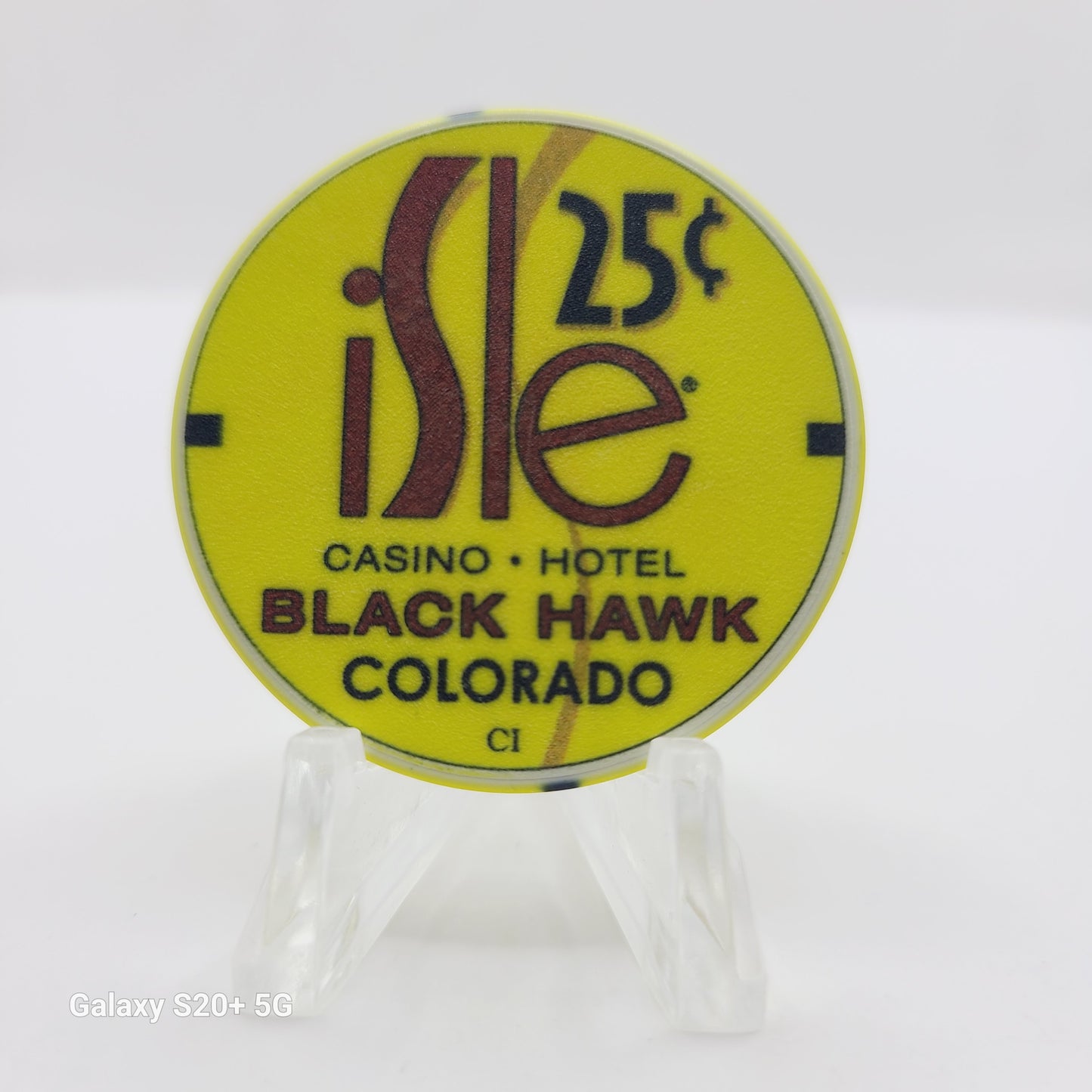 Isle Casino Hotel Black Hawk Colorado $.25 Casino Chip