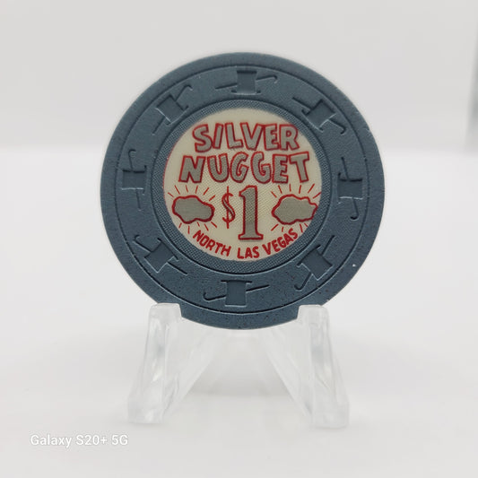 Silver Nugget Casino Las Vegas Nevada 1964 $1 Casino Chip N9098