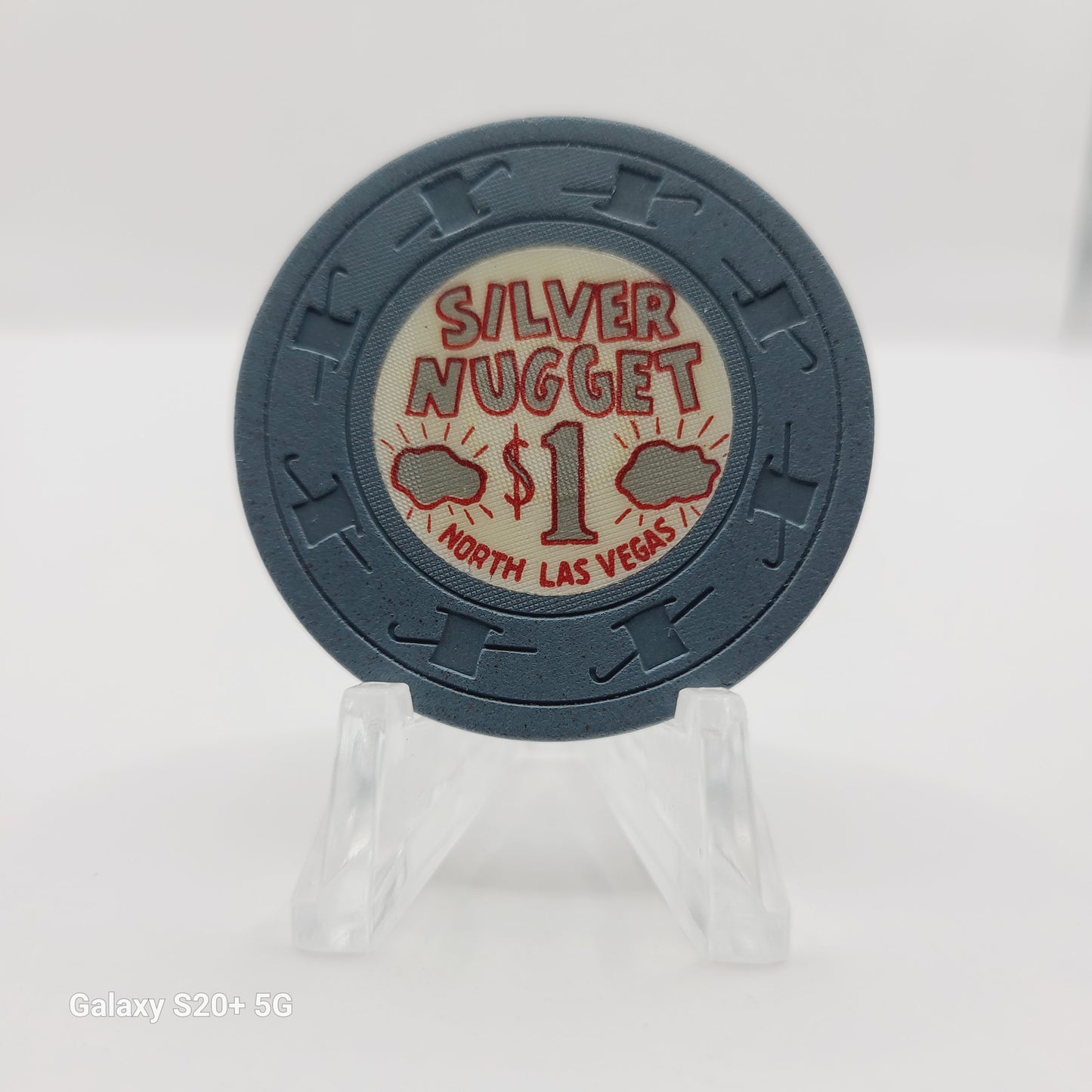 Silver Nugget Casino Las Vegas Nevada 1964 $1 Casino Chip N9098