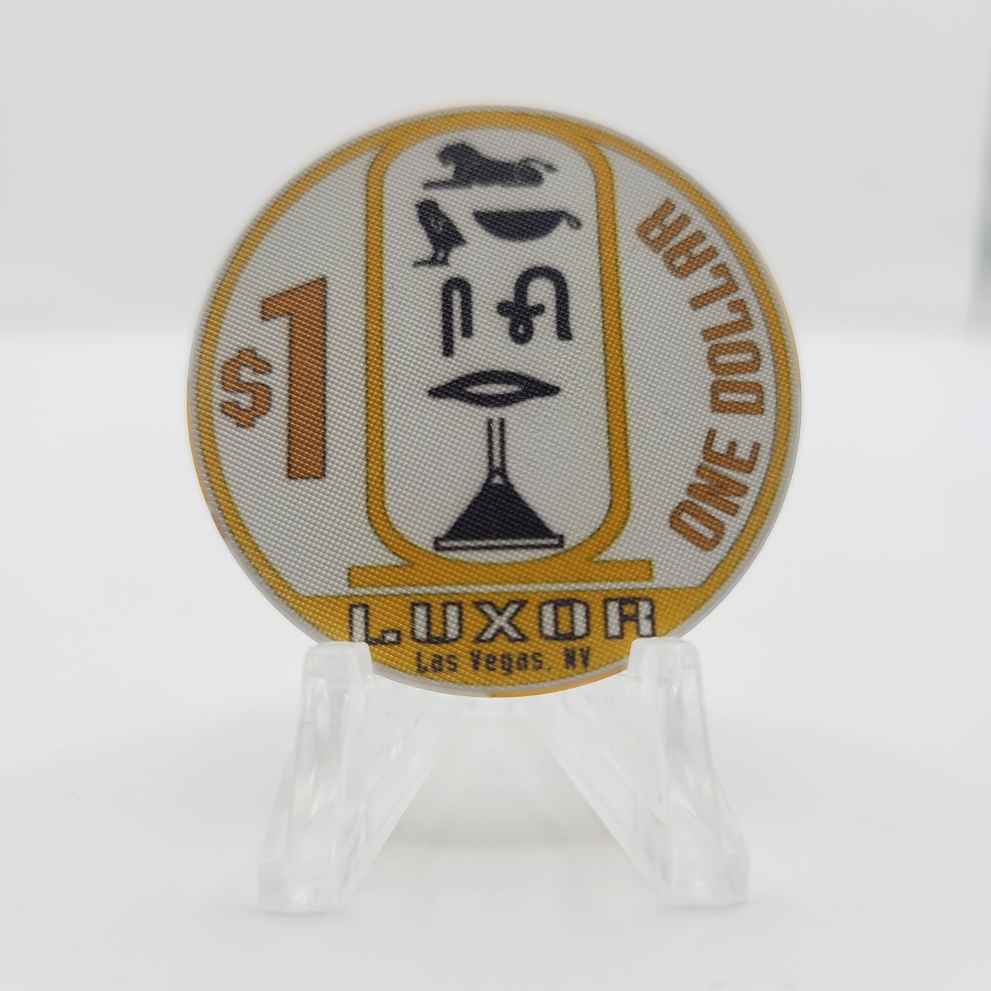 Luxor Hotel Casino Las Vegas Nevada $1 Casino Chip