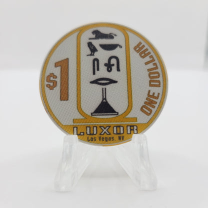 Luxor Hotel Casino Las Vegas Nevada $1 Casino Chip
