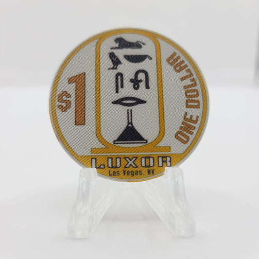 Luxor Hotel Casino Las Vegas Nevada $1 Casino Chip