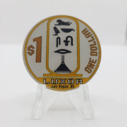 Luxor Hotel Casino Las Vegas Nevada $1 Casino Chip