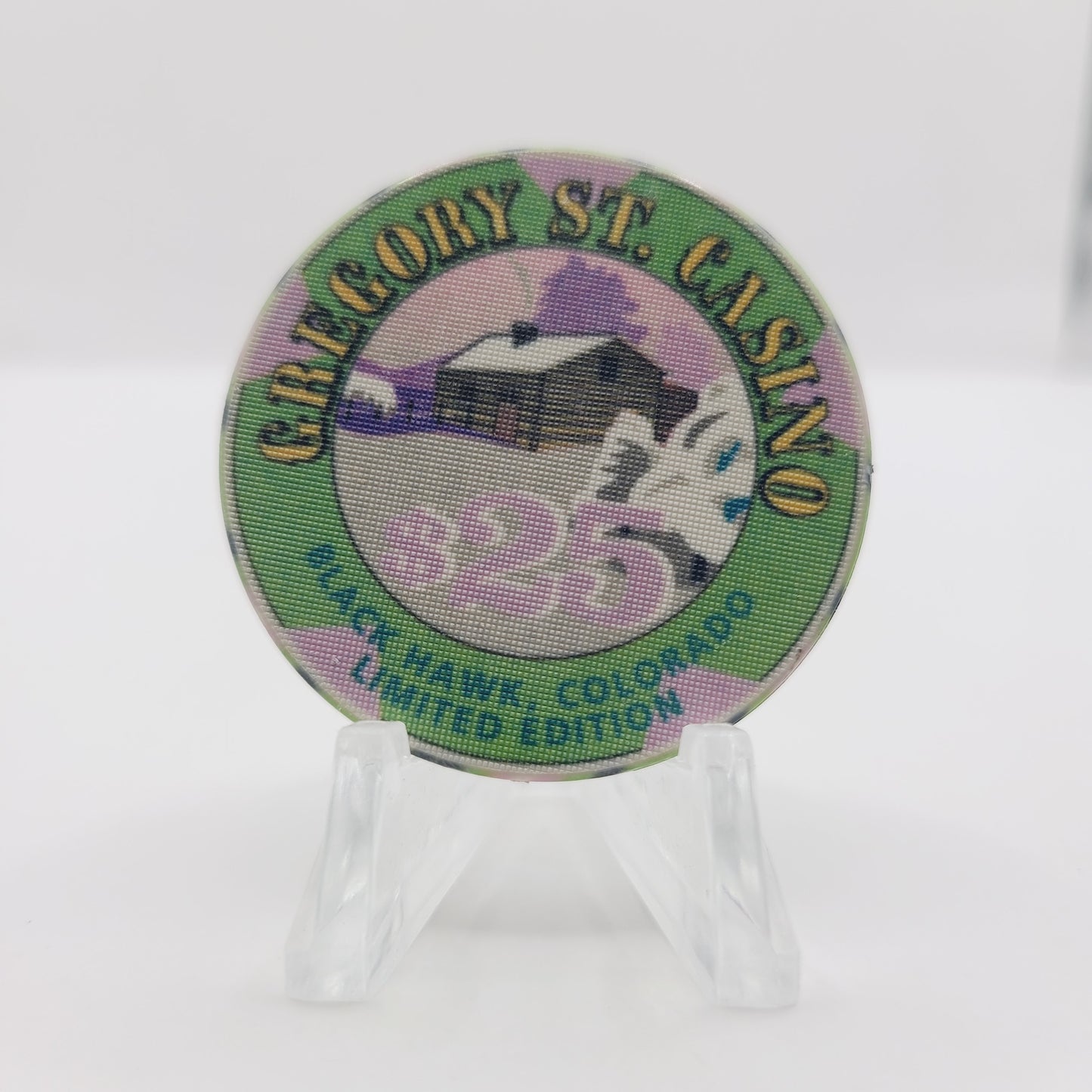 Gregory St. Casino Black Hawk Colorado $25 Casino Chip LMT 750
