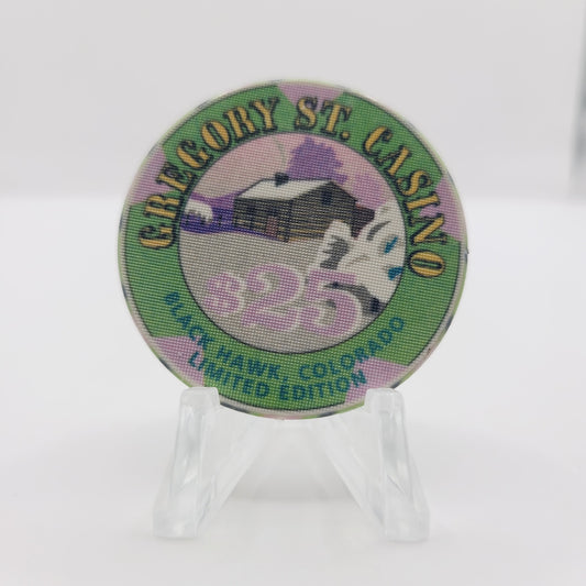 Gregory St. Casino Black Hawk Colorado $25 Casino Chip LMT 750