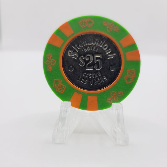 Shenandoah Casino Las Vegas Nevada 1980 $25 Chip N2143