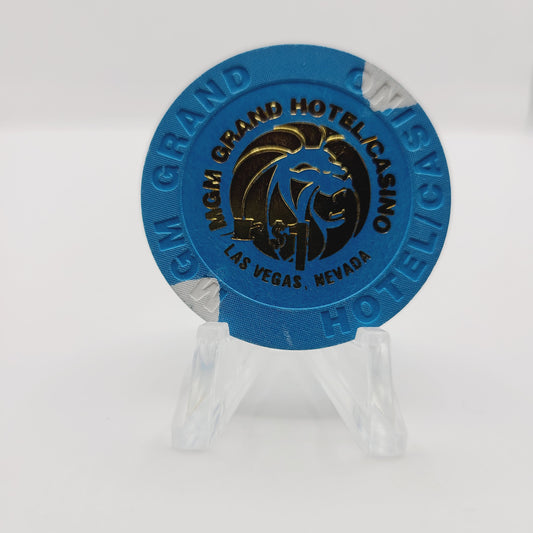 MGM Grand Hotel Casino Las Vegas Nevada 2024 $1 "Hot Stamp" Casino Chip