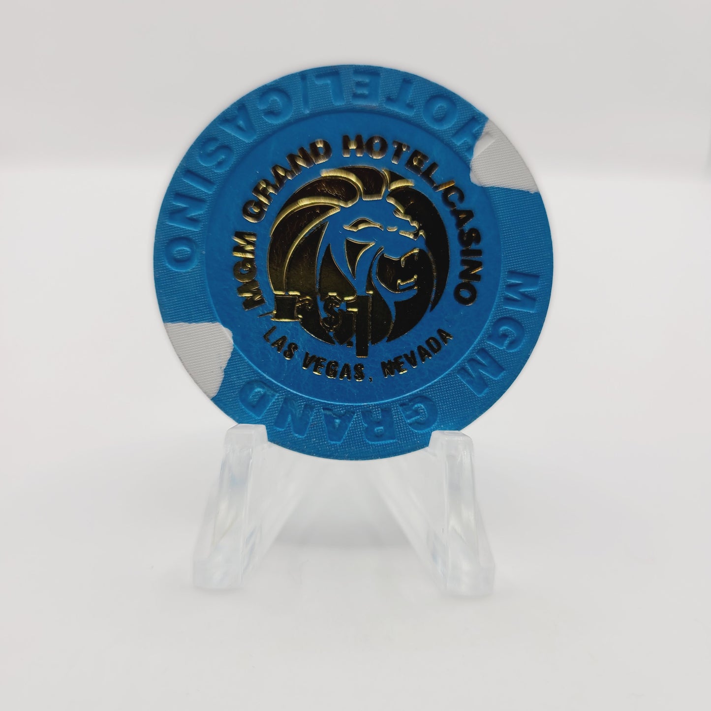 MGM Grand Hotel Casino Las Vegas Nevada 2024 $1 "Hot Stamp" Casino Chip