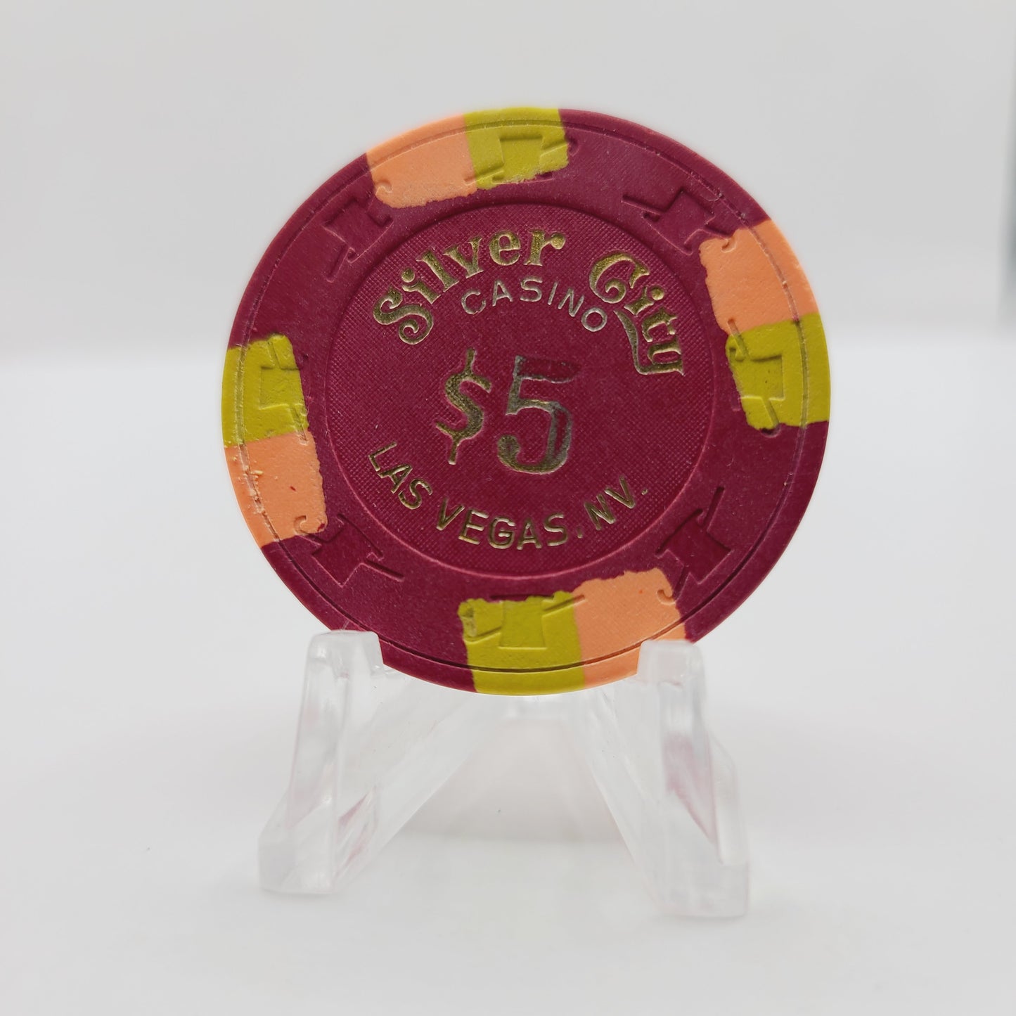 Silver City Casino Las Vegas Nevada 1995 Casino Chip  N2153