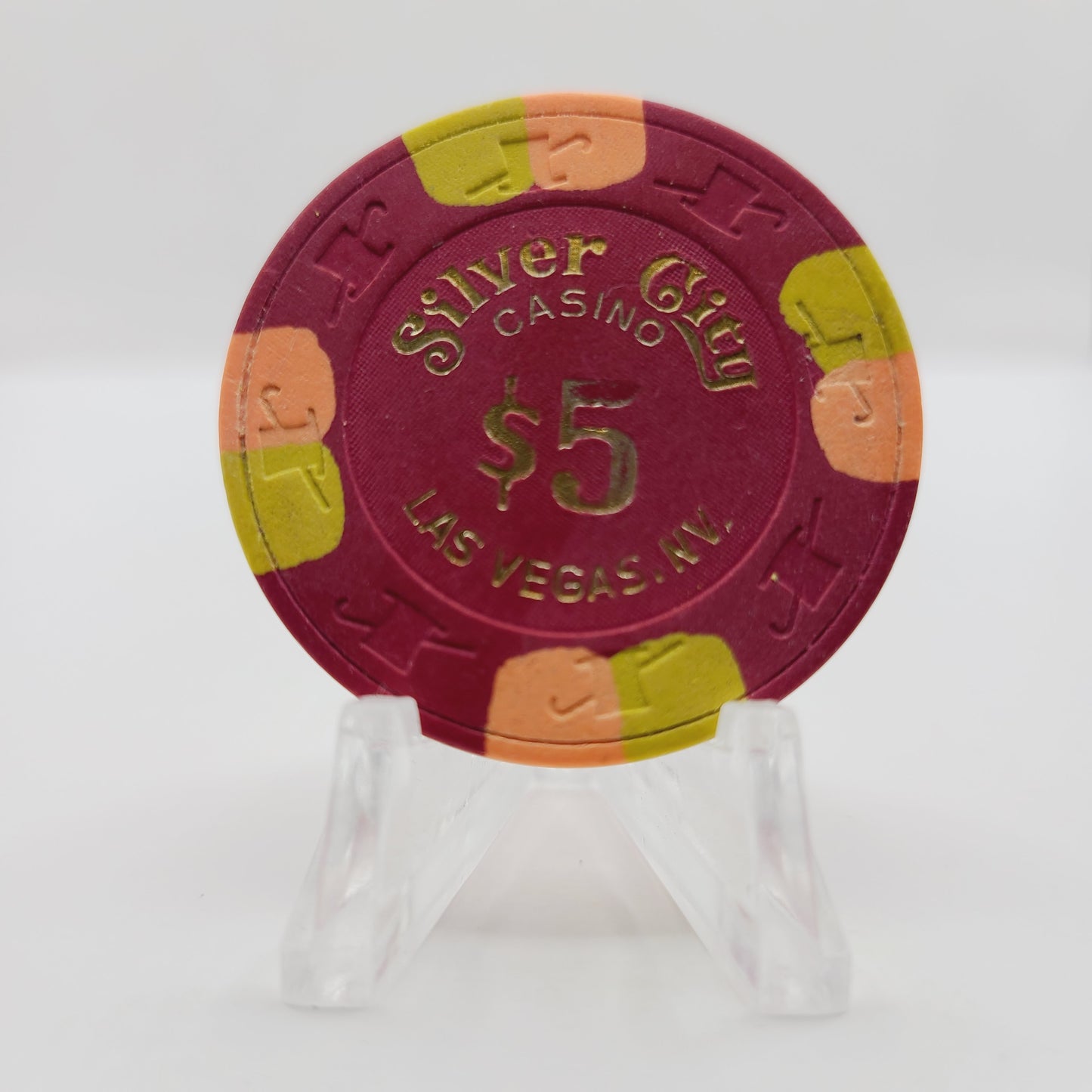 Silver City Casino Las Vegas Nevada 1995 Casino Chip  N2153