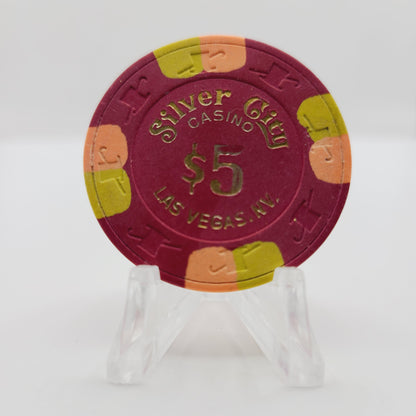 Silver City Casino Las Vegas Nevada 1995 Casino Chip  N2153