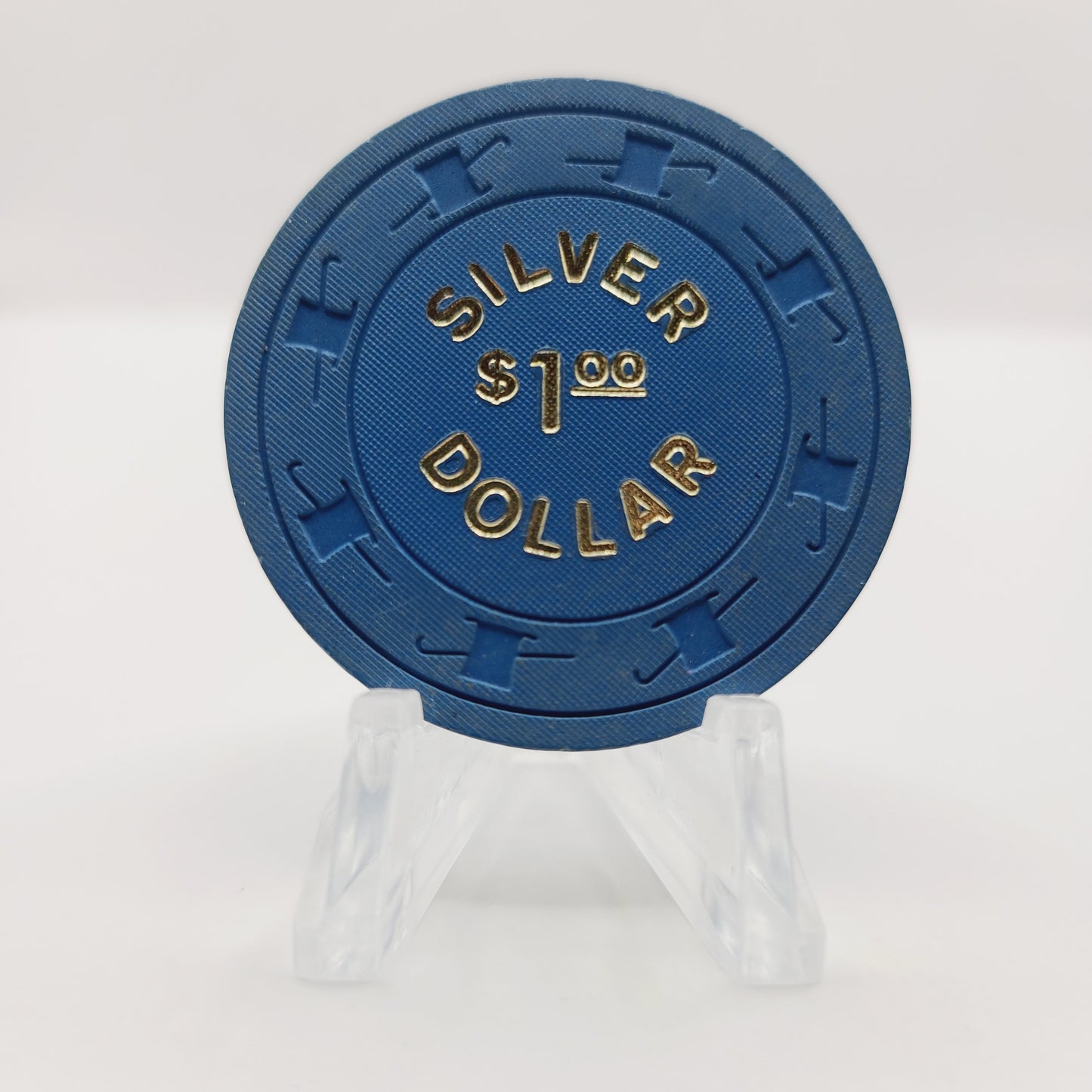 Silver Dollar Saloon Casino Las Vegas Nevada 1975 $1 Casino Chip N2158