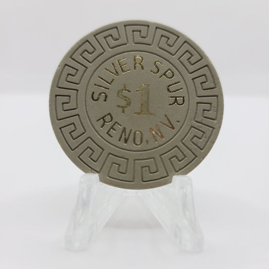 Silver Spur Casino Reno Nevada 1968 $1 Casino Chip N5566