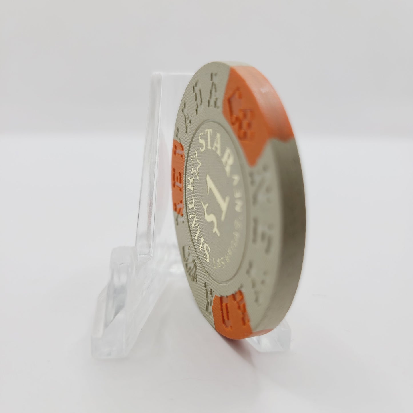 Silver Star Casino Las Vegas Nevada 1990's "Borland Imitation" $1 Casino Chip  N2192