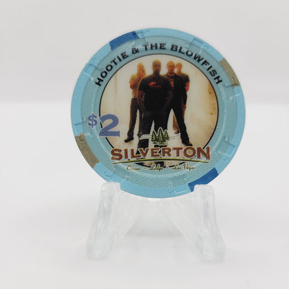 Silverton Hotel Casino Las Vegas Nevada 2006 "Hootie and the Blowfish" $2 Casino Chip E5094