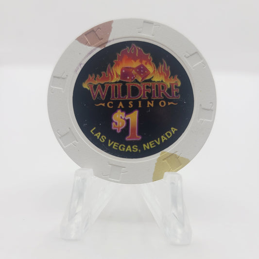 Wildfire Rancho Casino Las Vegas Nevada $1 Casino Chip V9961