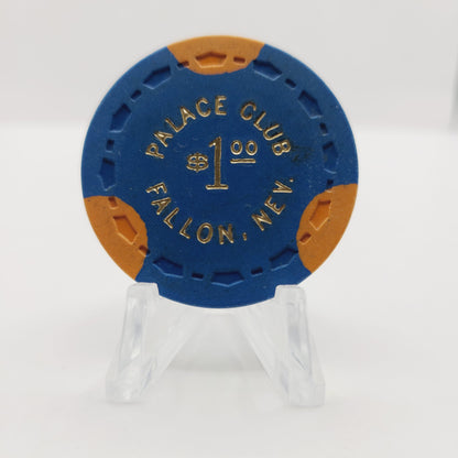Palace Club Fallon Nevada 1964 $1 Casino Chip N3298