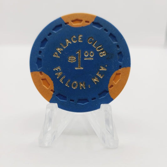 Palace Club Fallon Nevada 1964 $1 Casino Chip N3298