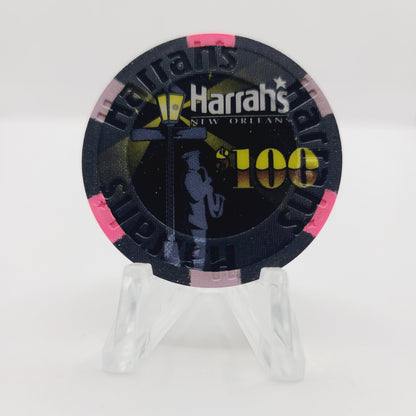Harrah's Hotel Casino New Orleans Louisiana $100 Casino Chip (Backup)