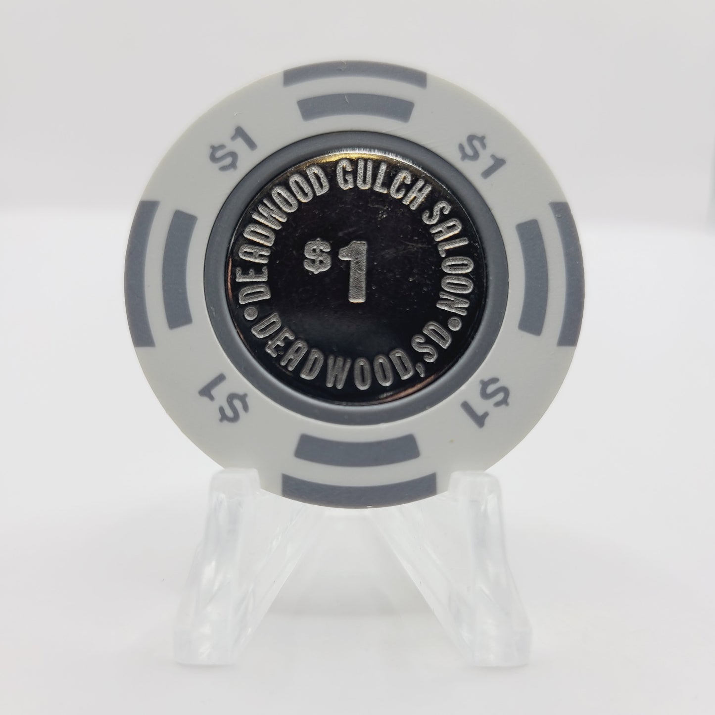 Deadwood Gulch Saloon Deadwood South Dakota 1990 $1 Casino Chip