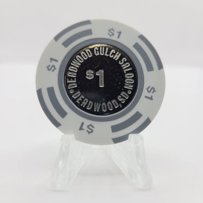 Deadwood Gulch Saloon Deadwood South Dakota 1990 $1 Casino Chip