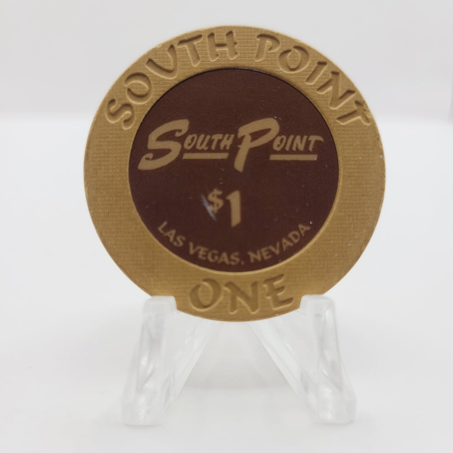 South Point Hotel Casino Las Vegas Nevada 2006 $1 Casino Chip E6658