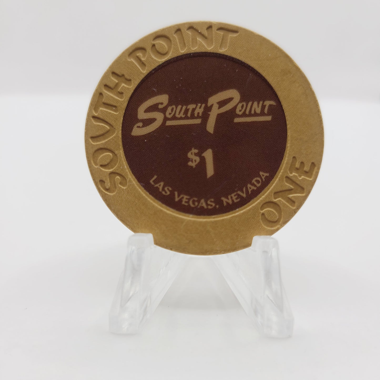 South Point Hotel Casino Las Vegas Nevada 2006 $1 Casino Chip E6658