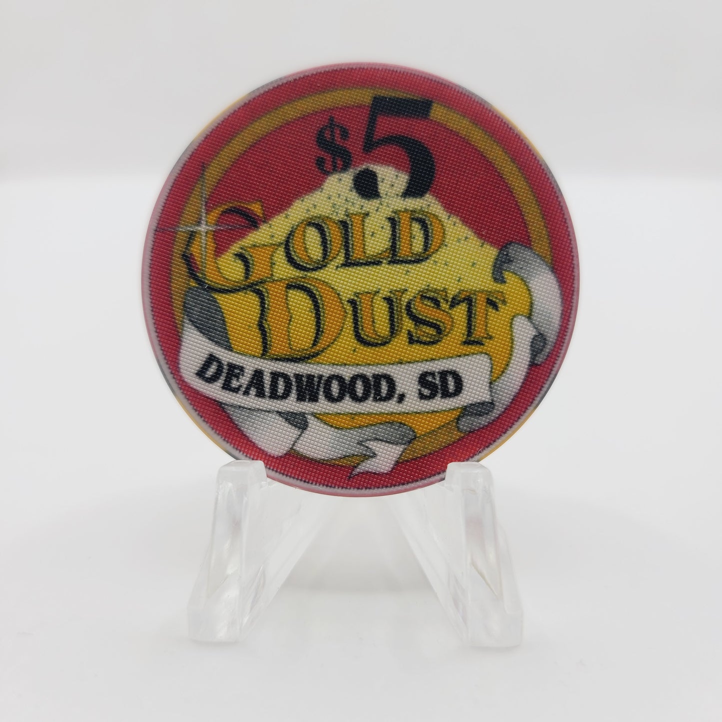 Gold Dust Casino & Hotel Deadwood South Dakota 1995 Casino Chip