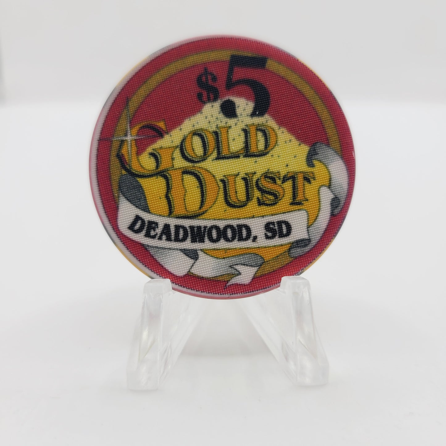 Gold Dust Casino & Hotel Deadwood South Dakota 1995 Casino Chip