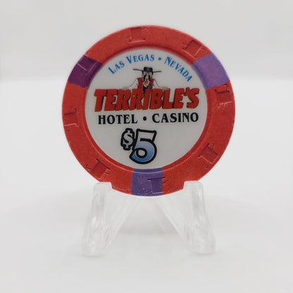 Terrible's Hotel Casino Las Vegas Nevada 2000 $5 Casino Chip V7419 (Circulated)