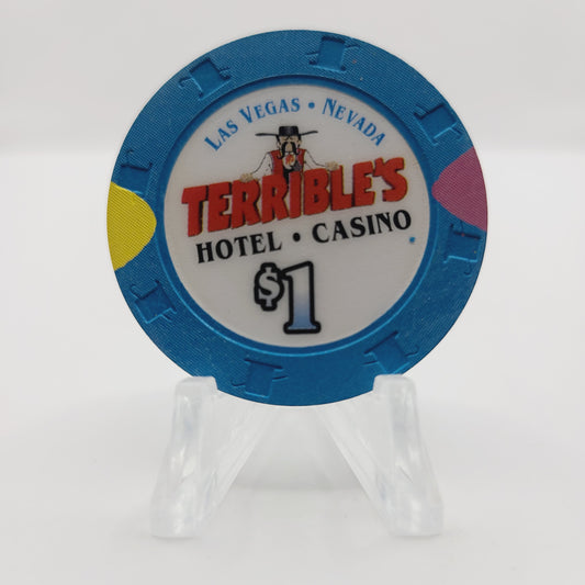 Terrible's Hotel Casino Las Vegas Nevada 2000 $1 Casino Xhip V7418