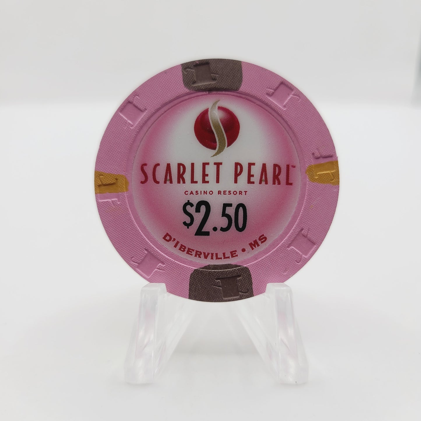 Scarlet Pearl D'Iberville Mississippi 2015 $2.50 Casino Chip