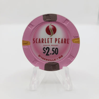 Scarlet Pearl D'Iberville Mississippi 2015 $2.50 Casino Chip