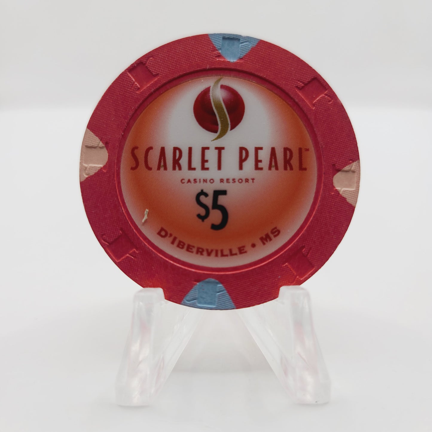 Scarlet Pearl D'Iberville Mississippi 2015 $5 Casino Chip