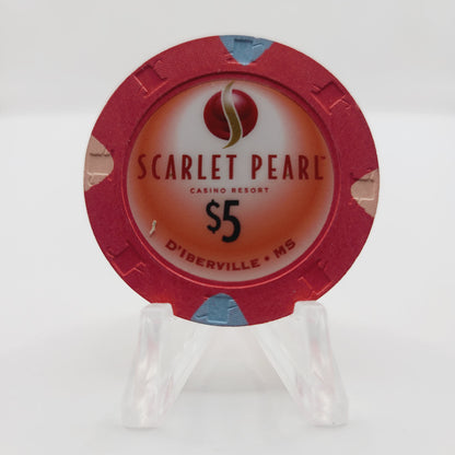 Scarlet Pearl D'Iberville Mississippi 2015 $5 Casino Chip