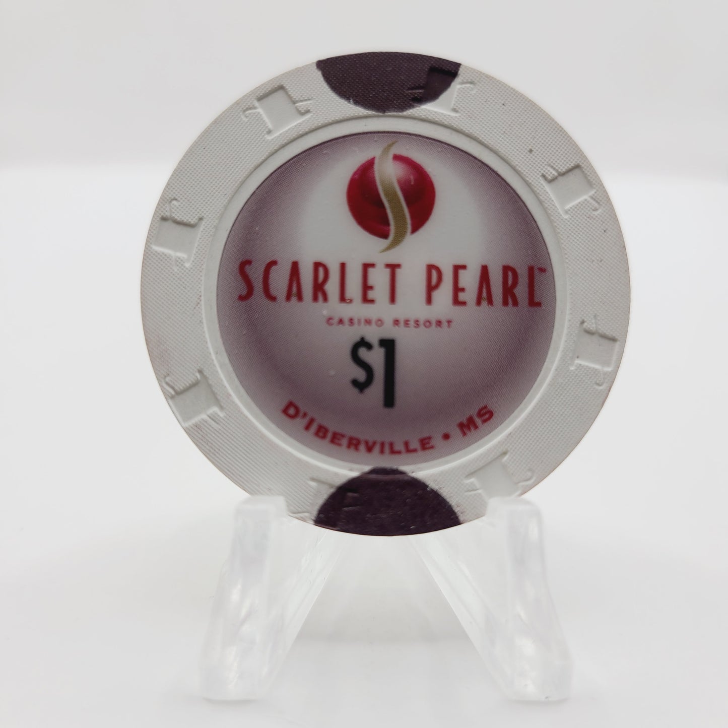 Scarlet Pearl D'Iberville Mississippi 2015 $1 Casino Chip