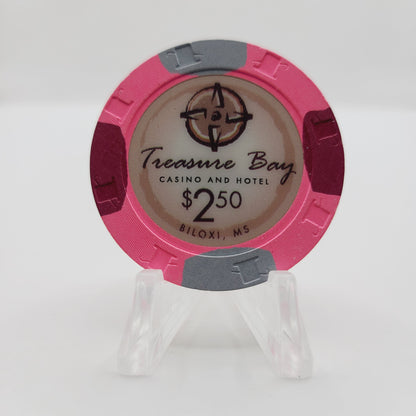 Treasure Bay Casino & Hotel Biloxi Mississippi 2006 $2.50 Casino Chip