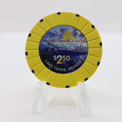 Crystal Bay Casino Crystal Bay Nevada 2006 $2.50 Casino Chip E0294