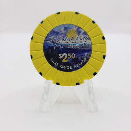 Crystal Bay Casino Crystal Bay Nevada 2006 $2.50 Casino Chip E0294